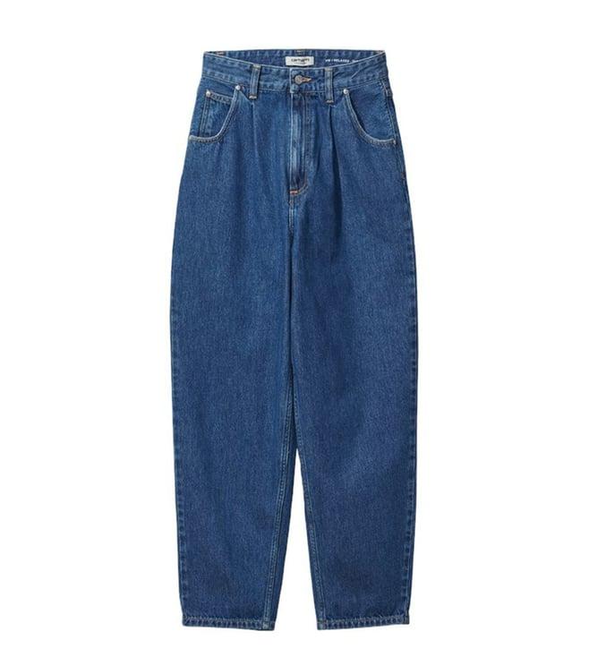 carhartt wip x capsul blue stayton relaxed fit jeans