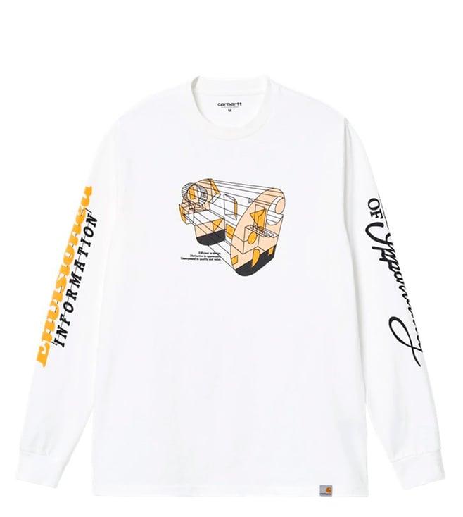 carhartt wip x capsul white living printed relaxed fit t-shirt