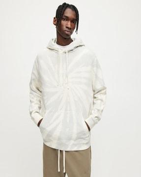 cari cotton relaxed fit hoodie with drawstring