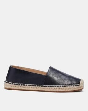 carley logo-debossed espadrilles