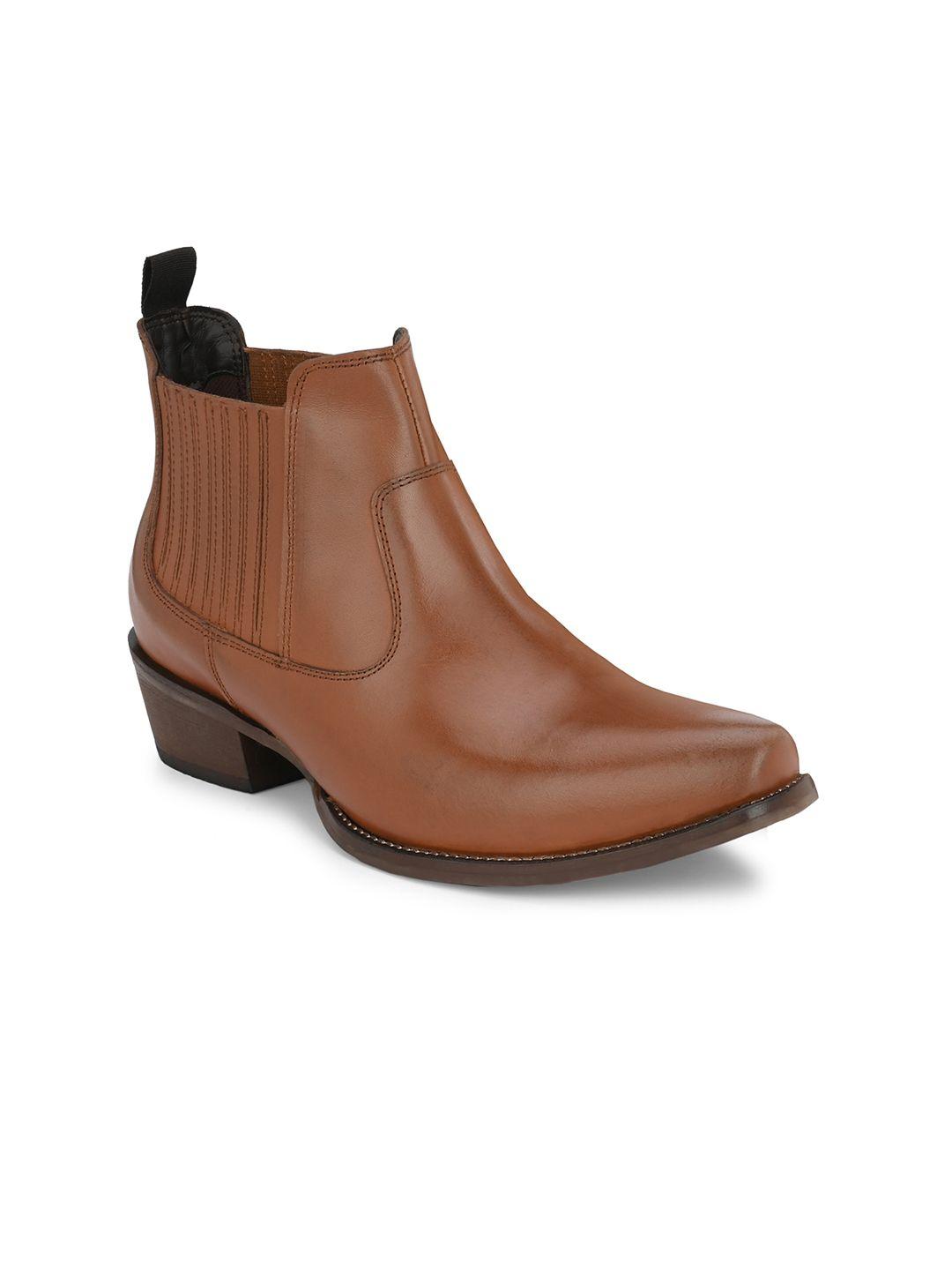 carlo romano by wasan shoes women mid-top leather chelsea  boot
