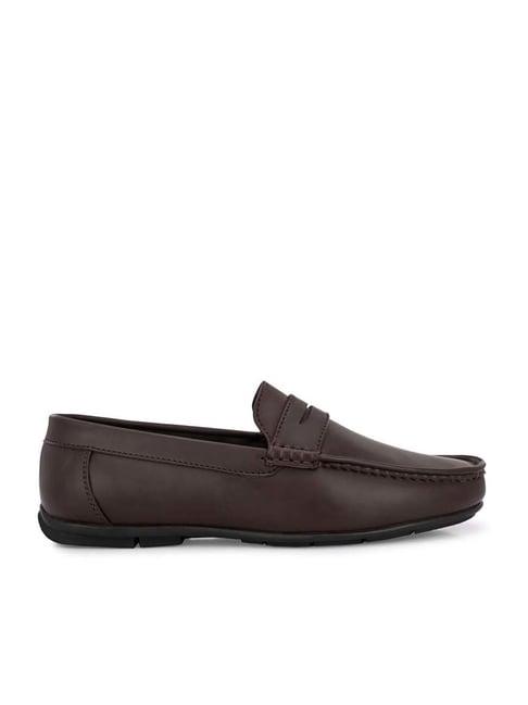 carlo romano men's brown casual loafers