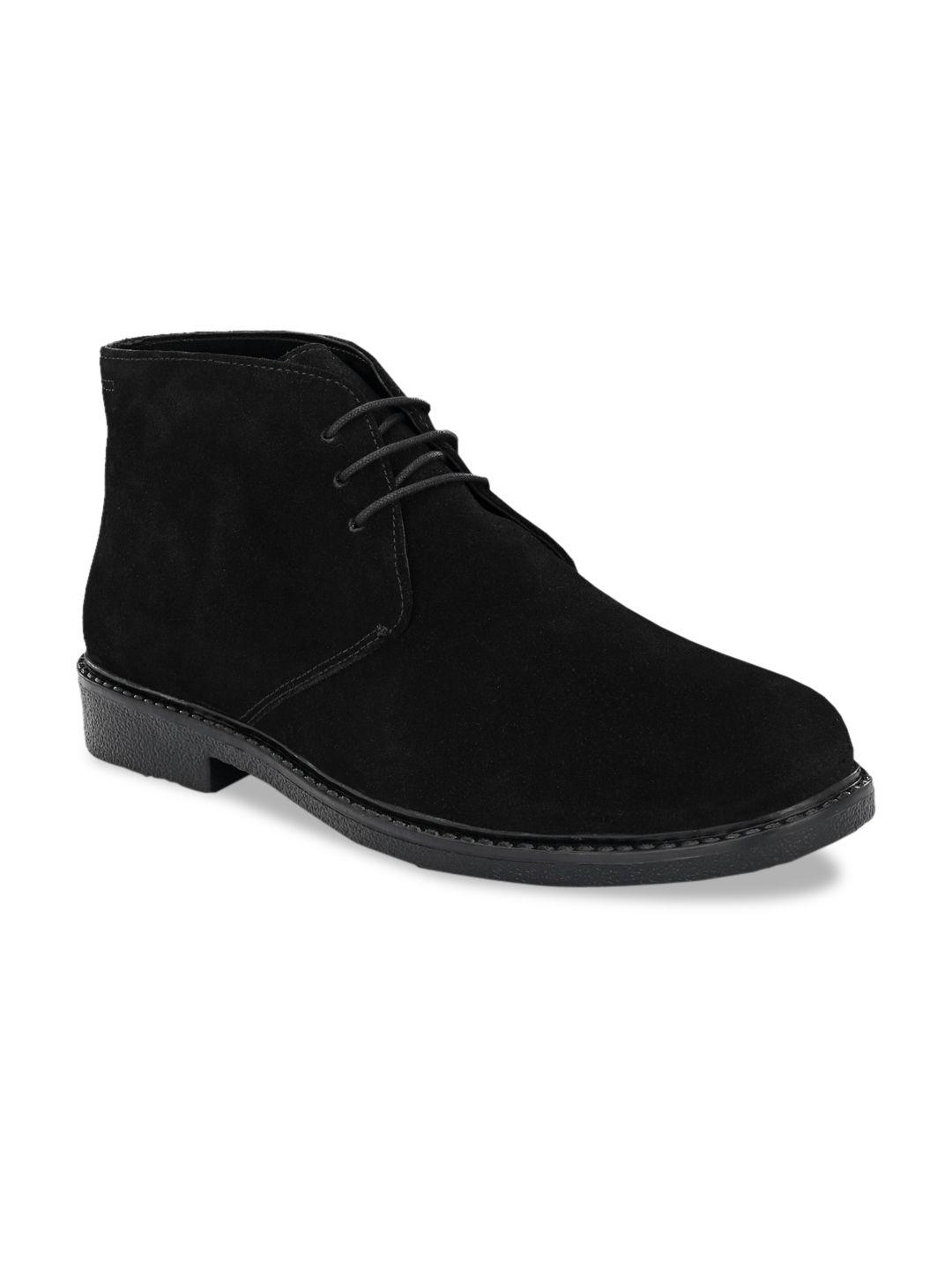carlo romano men suede lightweight ankle flat boots