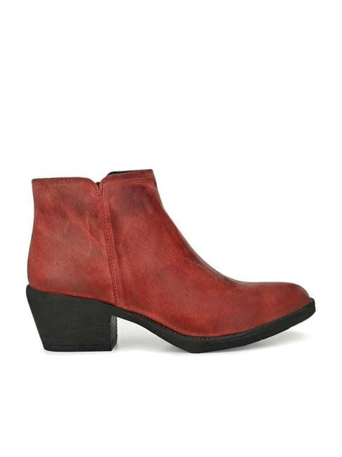 carlo romano women's brown casual booties