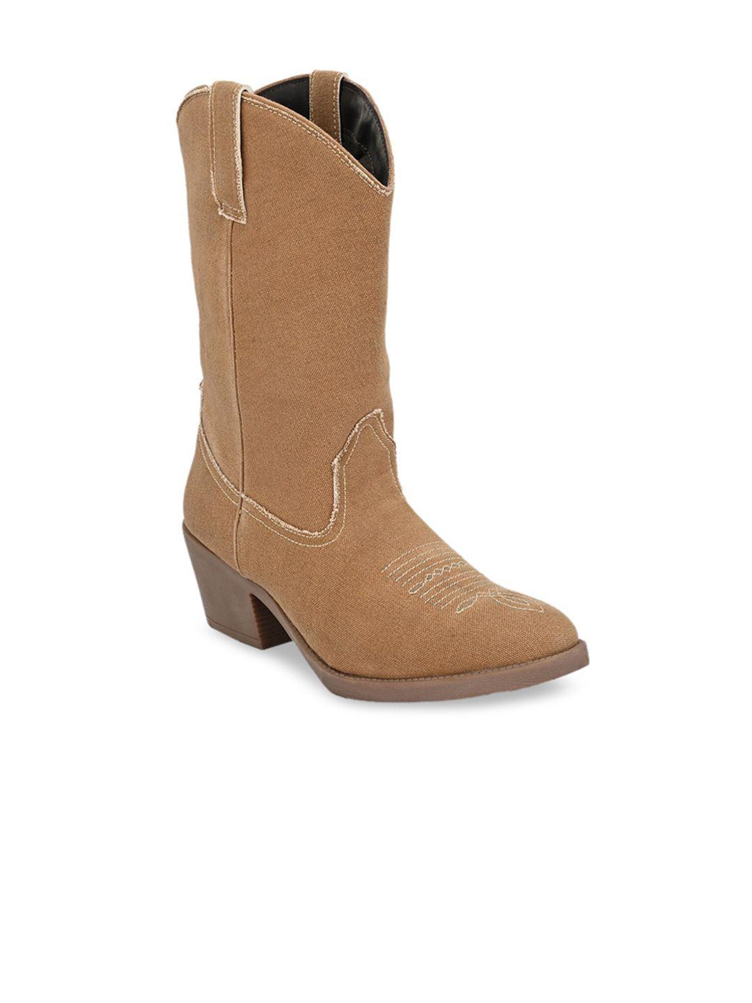 carlo romano women solid cowboy boots