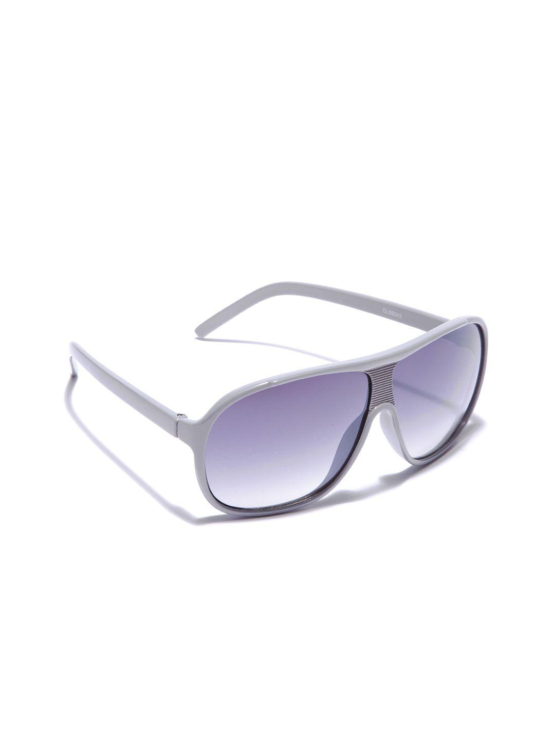 carlton london boys grey lens & black rectangle sunglasses with uv protected lens clsb239