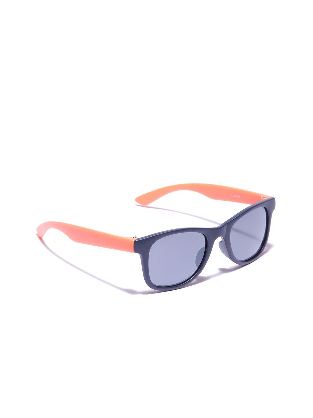 carlton london boys grey lens & blue wayfarer sunglasses with uv protected lens clsb243