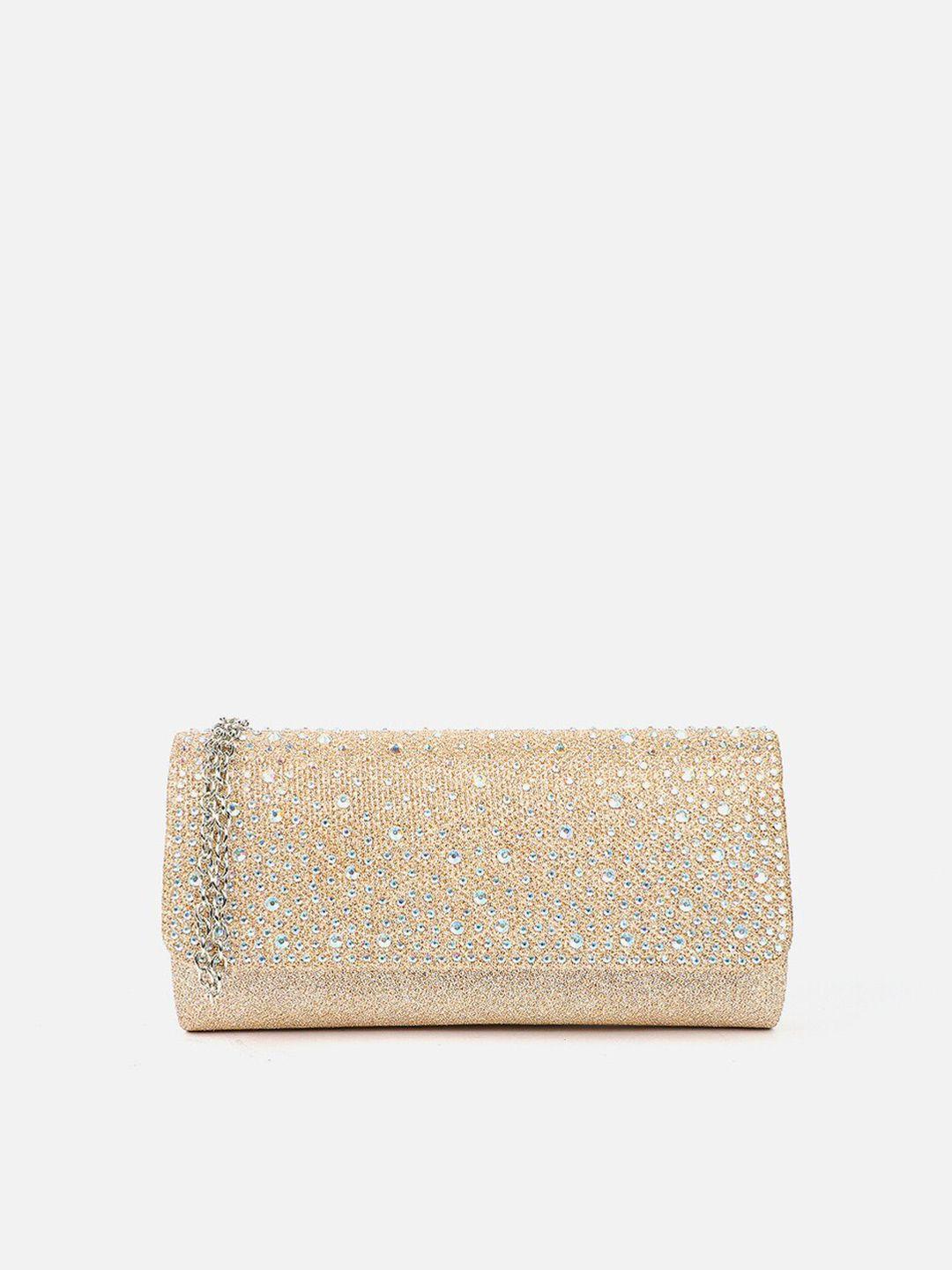 carlton london embellished purse clutch with shoulder strap