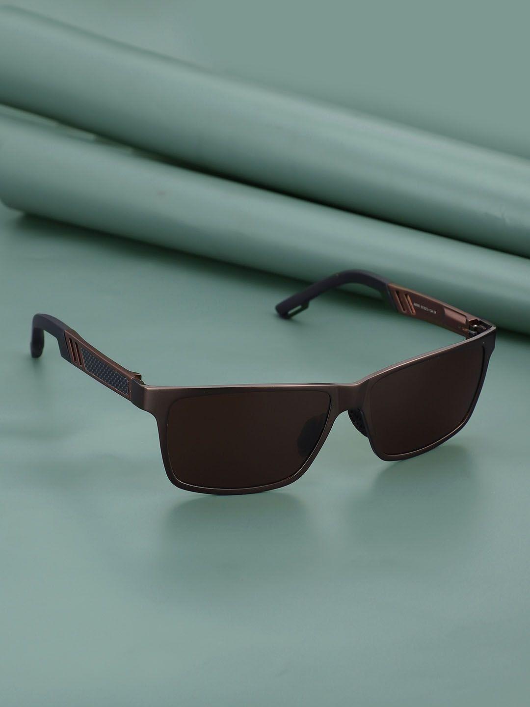 carlton london premium men square sunglasses with polarised & uv protected lens clsm108