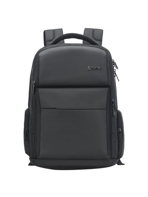 carlton black small laptop backpack