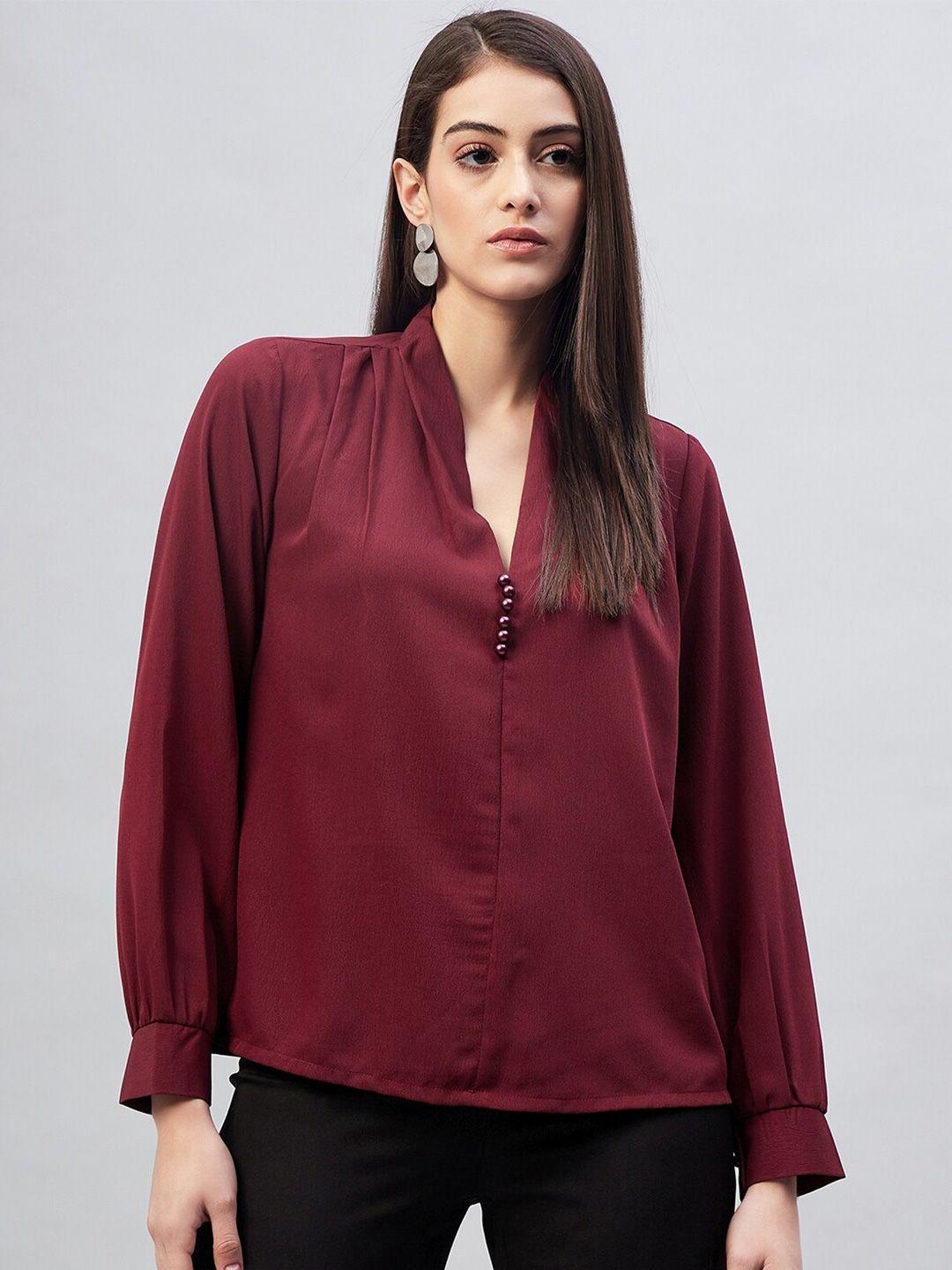 carlton london crepe top