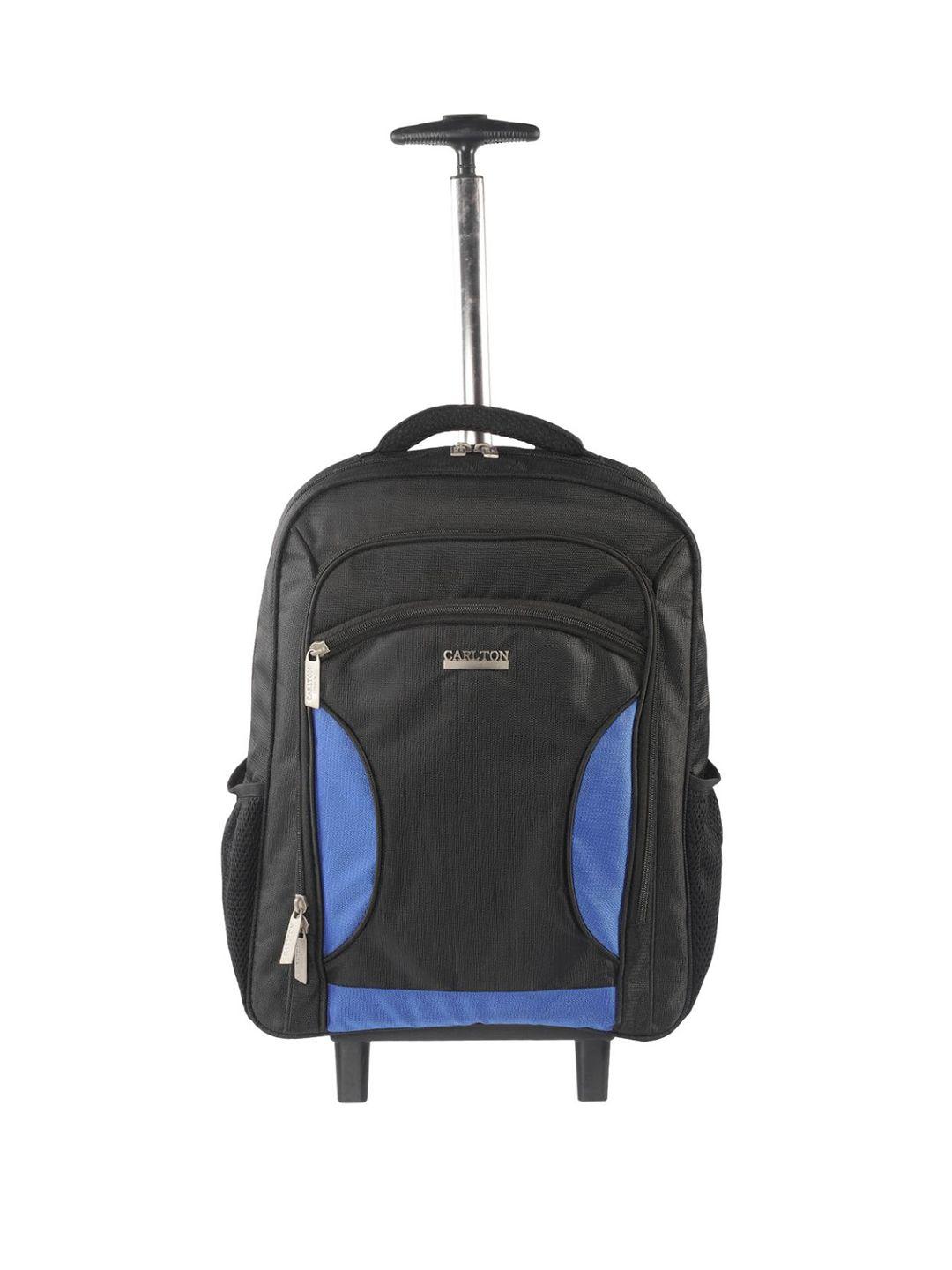 carlton london ergonomic water resistant trolley backpack