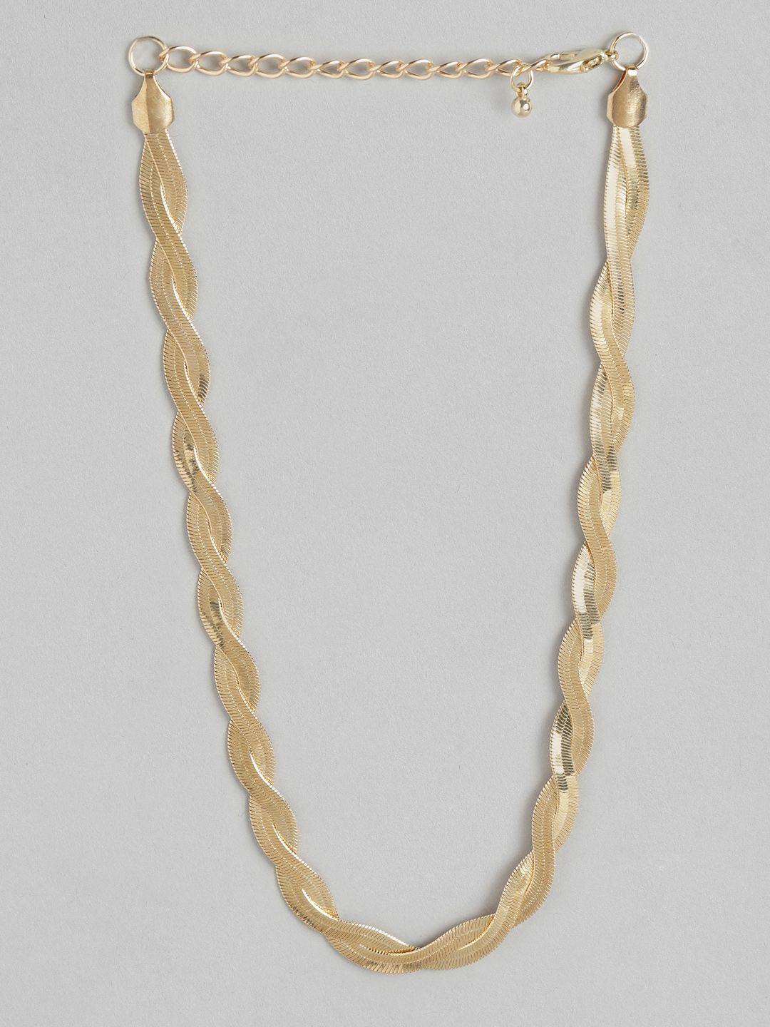 carlton london gold-plated layered chain