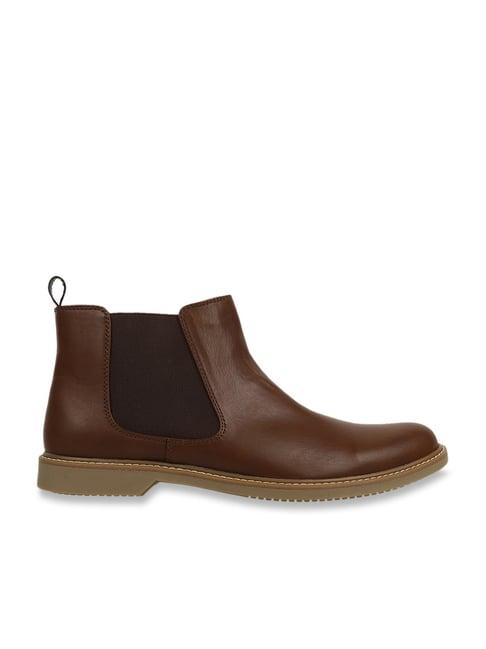 carlton london men's brown chelsea boots