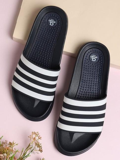 carlton london men's navy slides