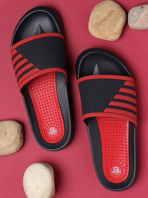 carlton london men's red slides