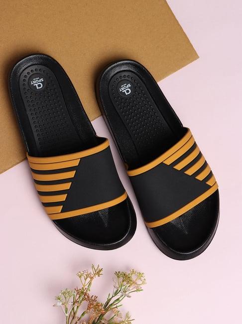 carlton london men's yellow slides