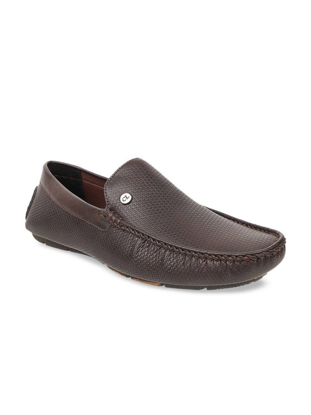 carlton london men brown driving shoes