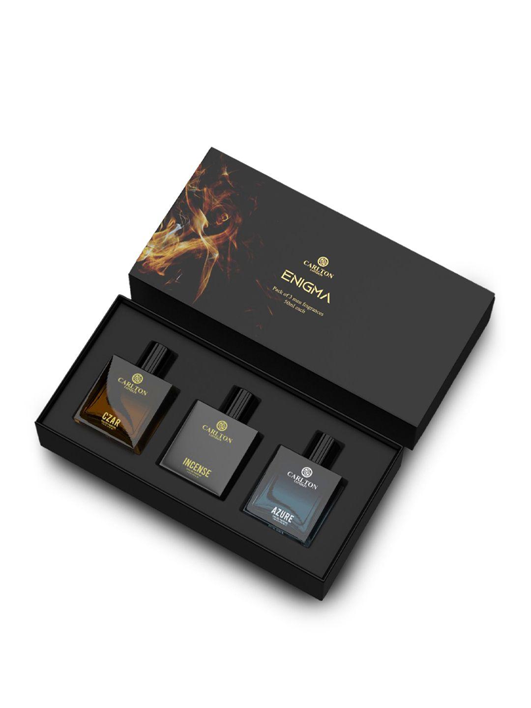 carlton london men enigma eau de parfum gift set - 50ml each
