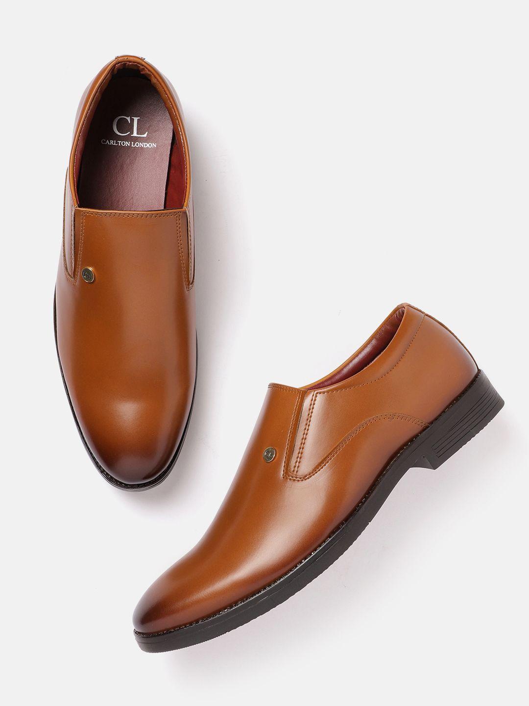 carlton london men formal slip-on shoes