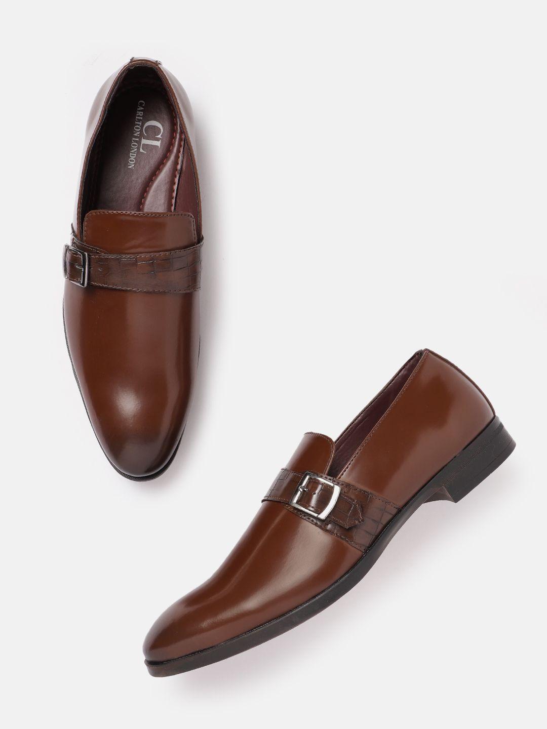 carlton london men formal slip-on shoes