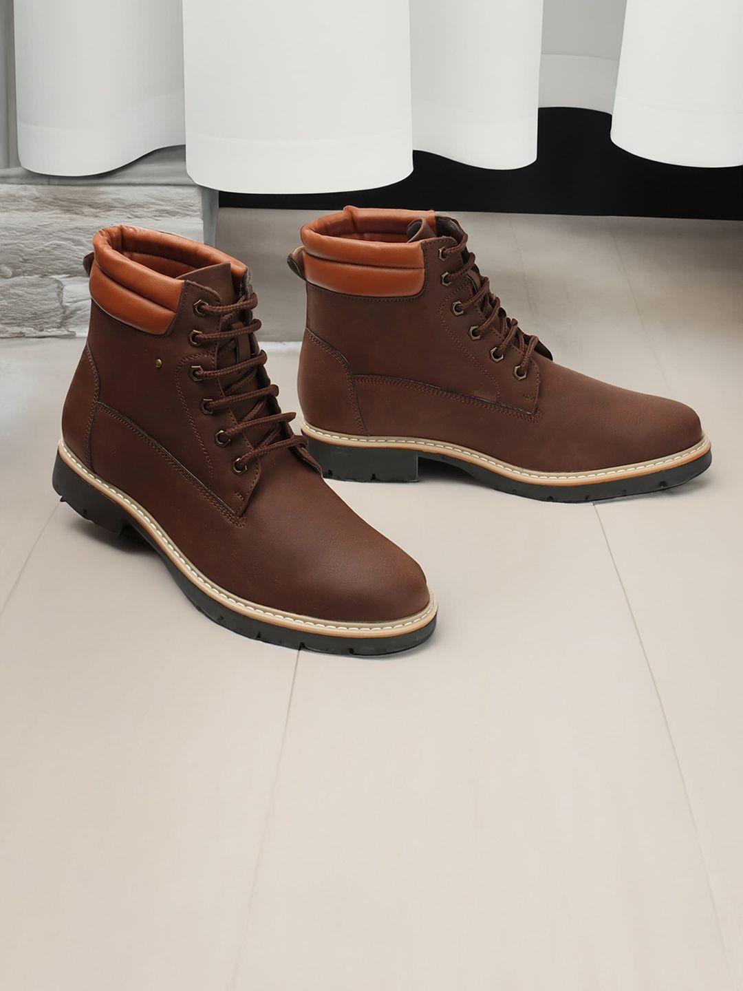 carlton london men mid-top lace-ups boots