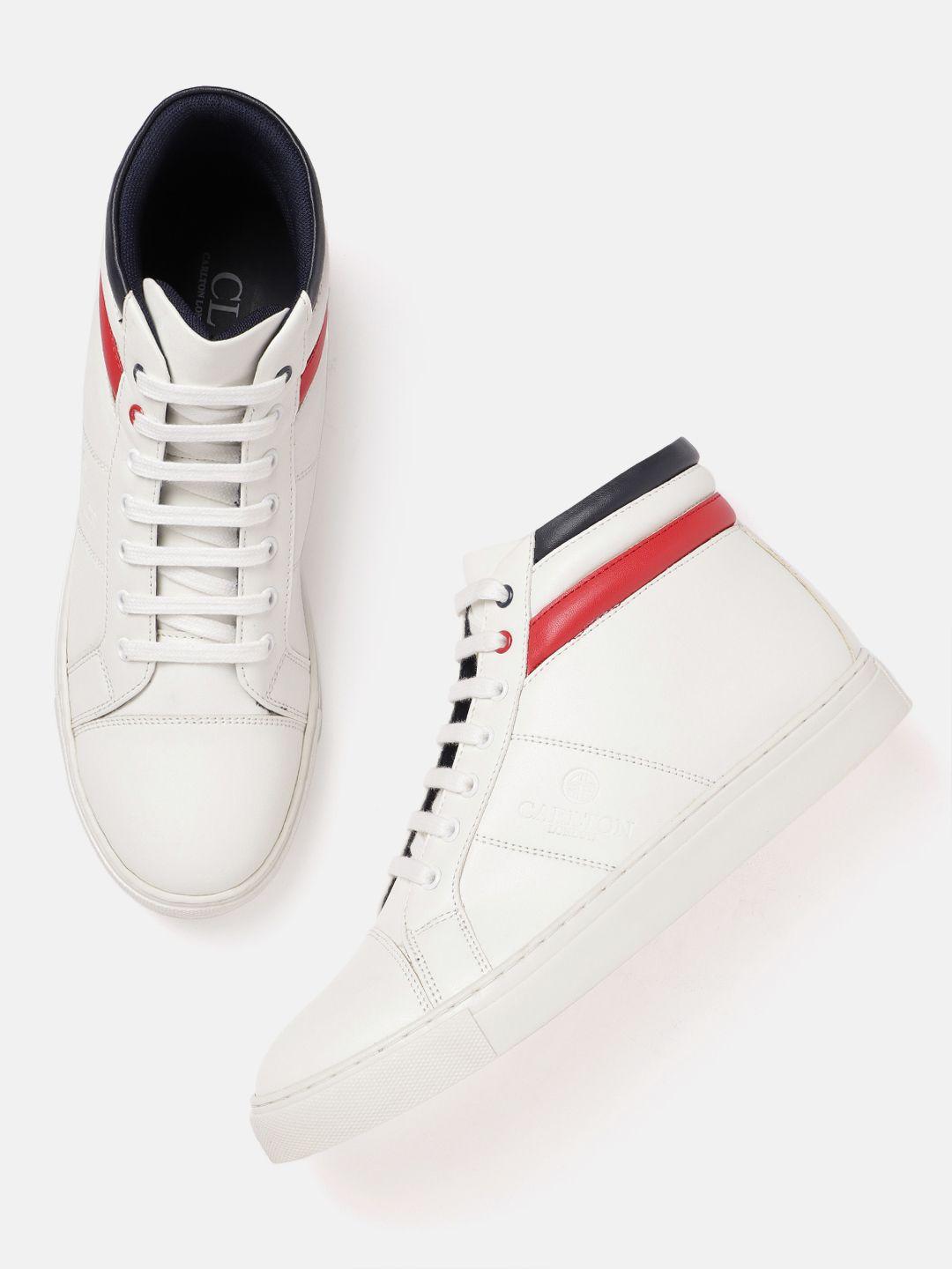 carlton london men mid-top sneakers