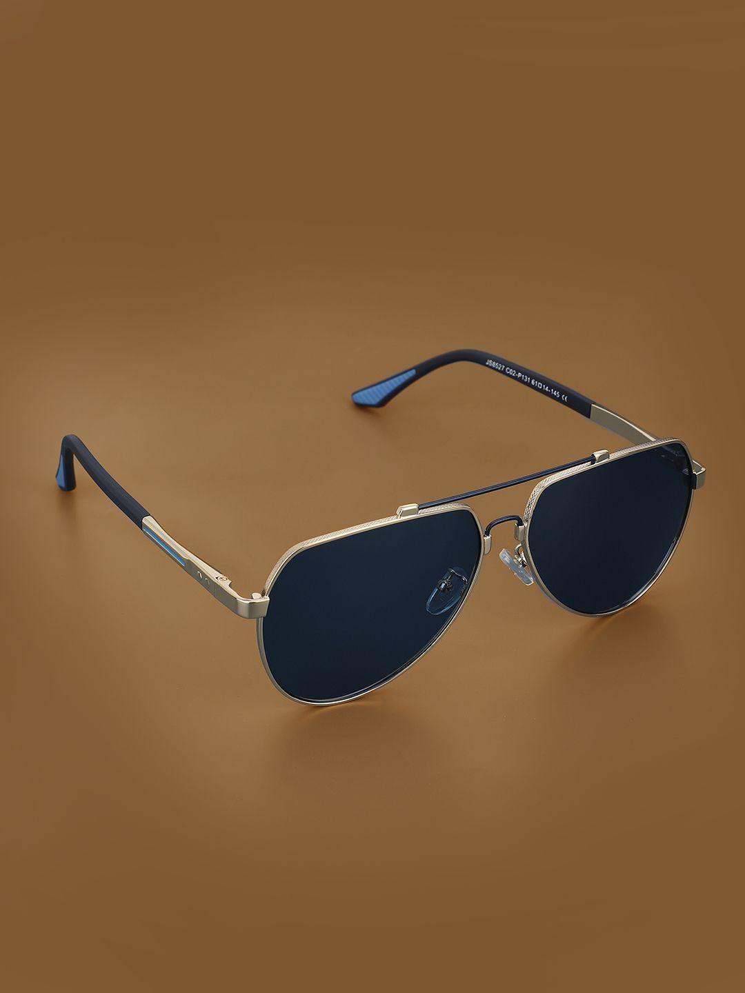 carlton london premium men aviator sunglasses with polarised uv protected lens clsm129