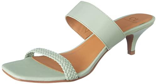 carlton london women's mint heel sandal-4 kids uk (cll-6577)