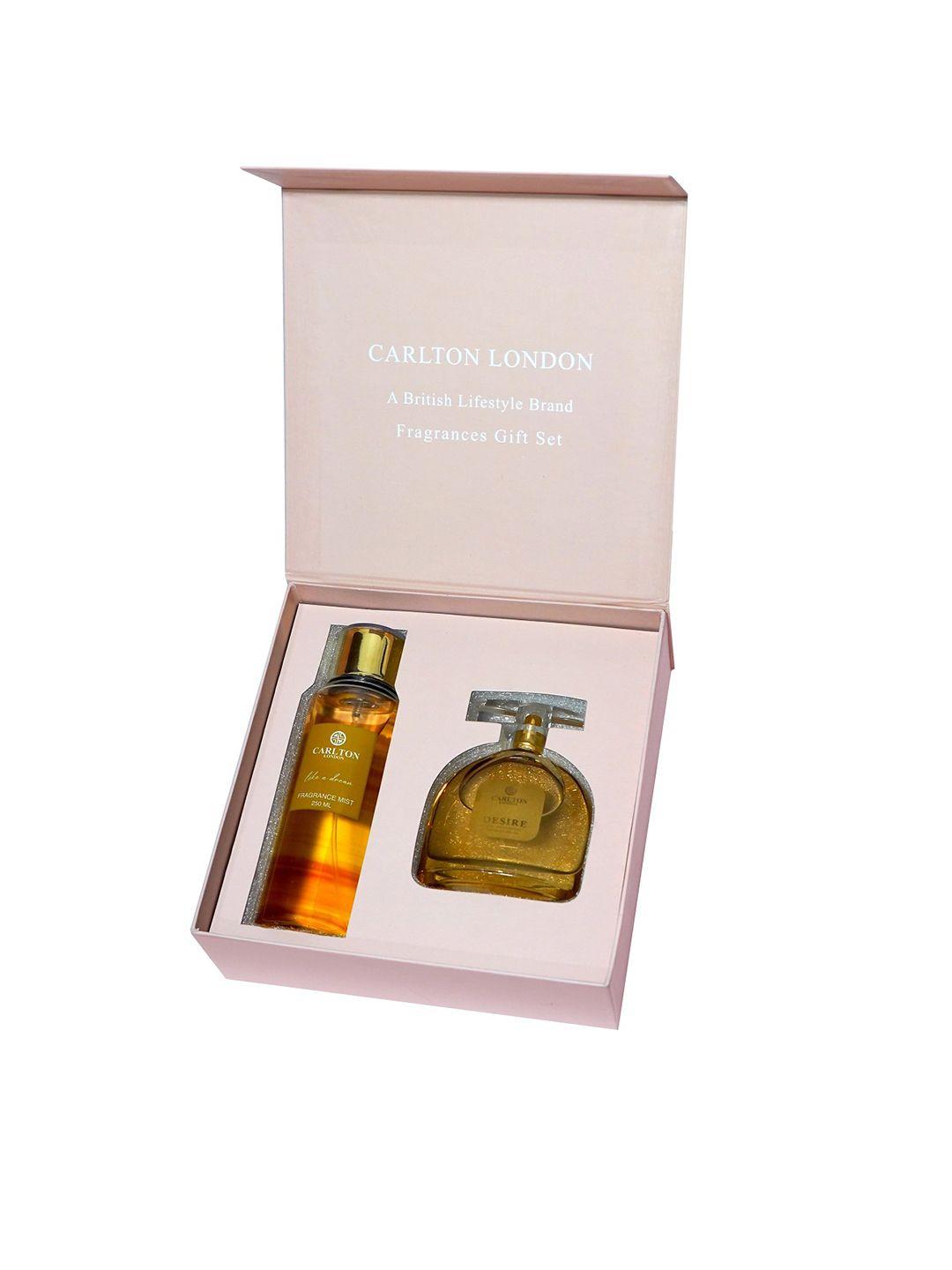 carlton london women gift set of 2 desire edp & like a dream fragrance mist