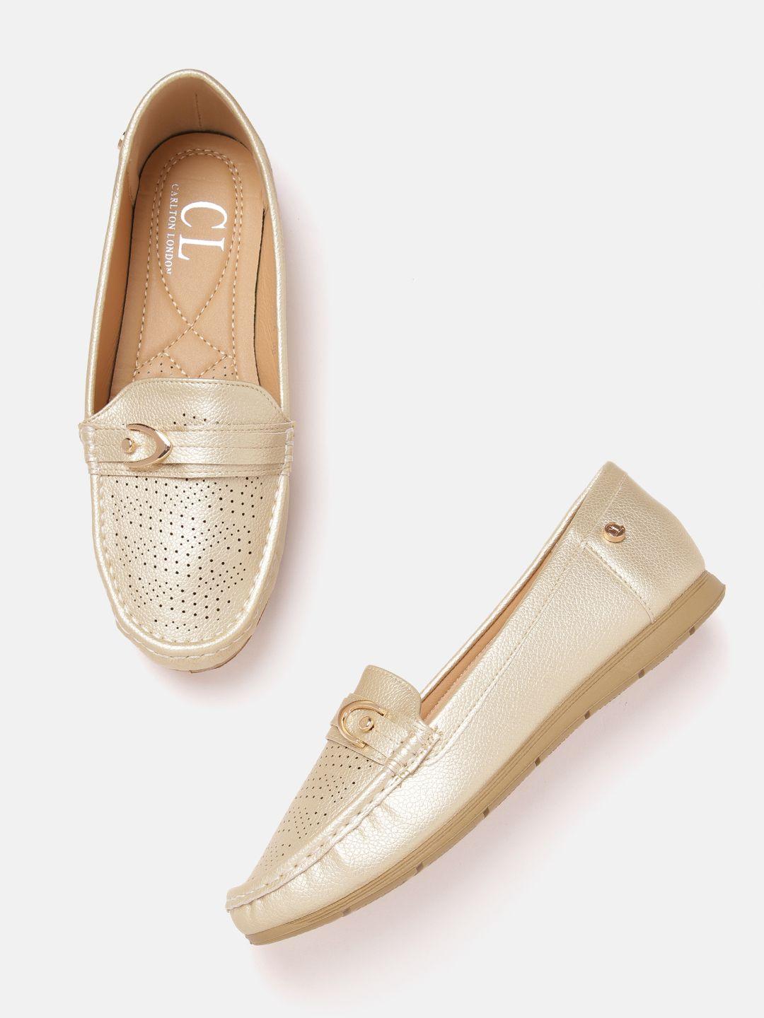 carlton london women perforated loafers