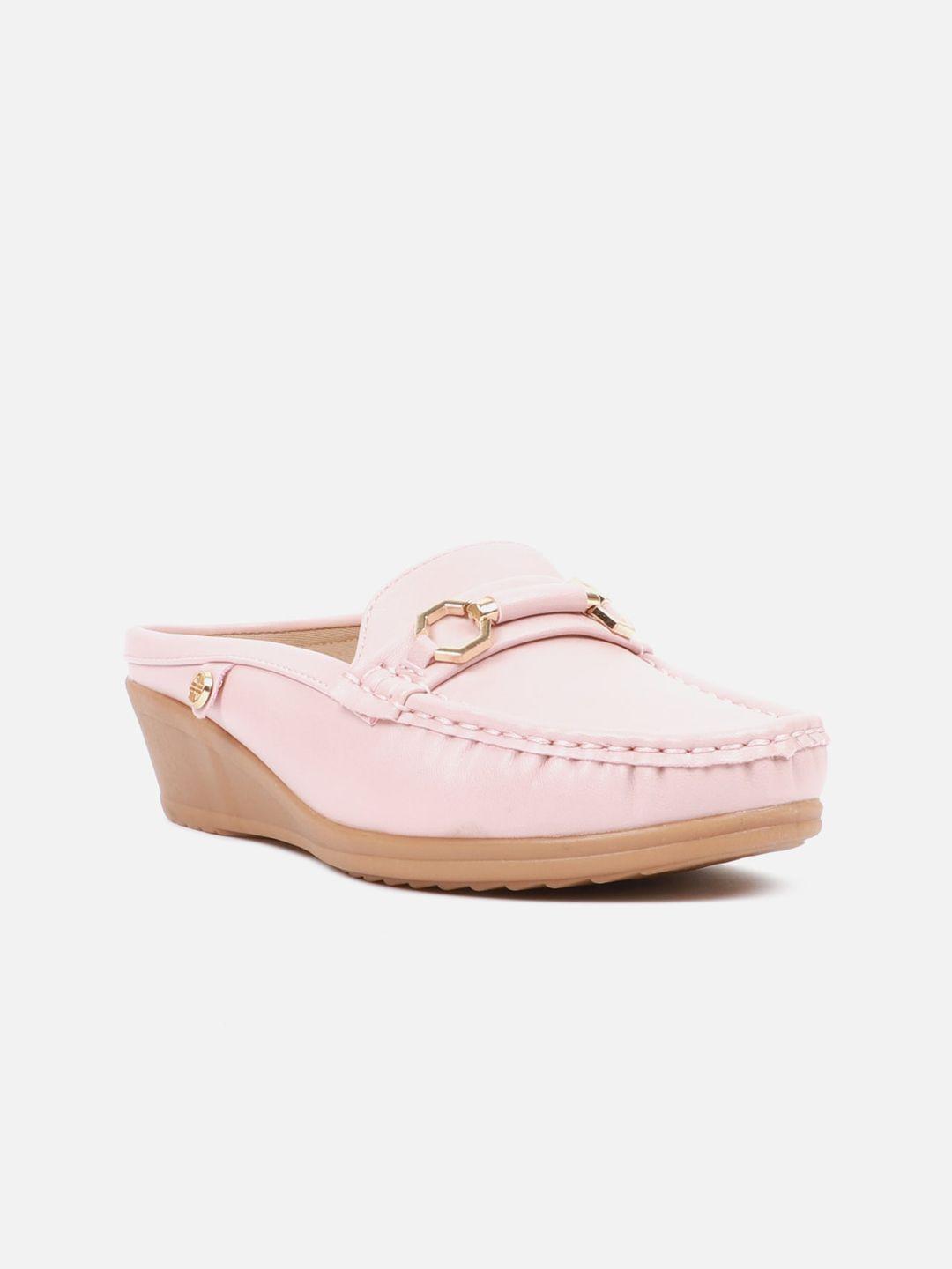 carlton london women pink loafers