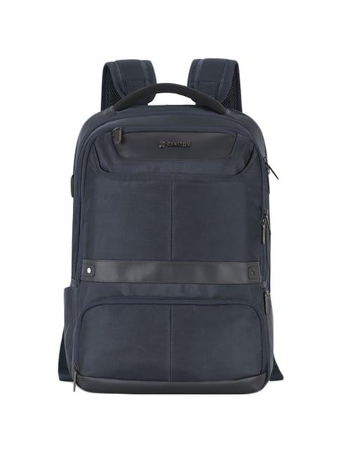 carlton navy small laptop backpack