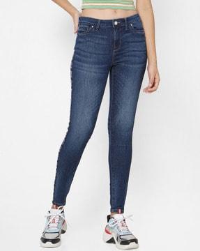 carmen kill bill skinny jeans with taping