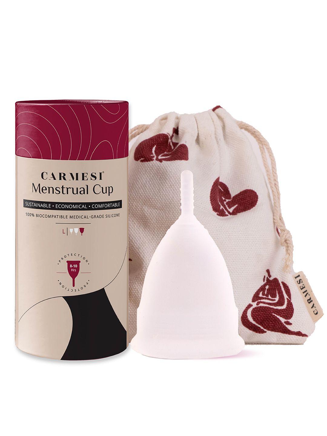 carmesi reusable menstrual cup - large