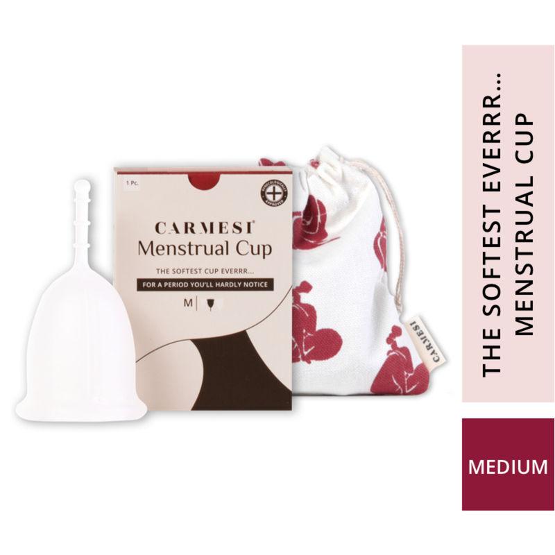 carmesi reusable menstrual cup the softest cup everrr - medium