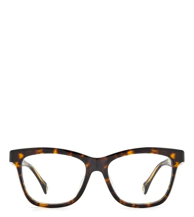 carolina herrera frmch00160865216 havana square eyewear frames for women