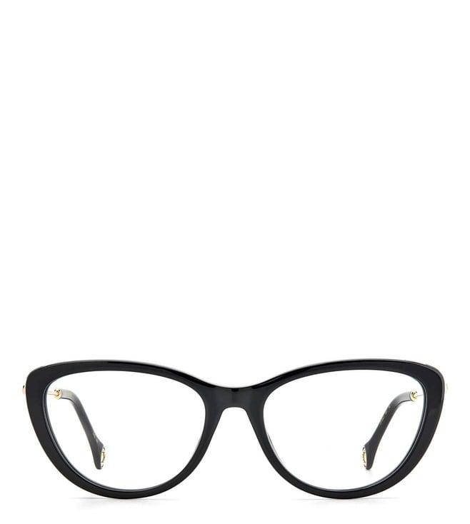 carolina herrera frmch00218075417 black cat eye eyewear frames for women