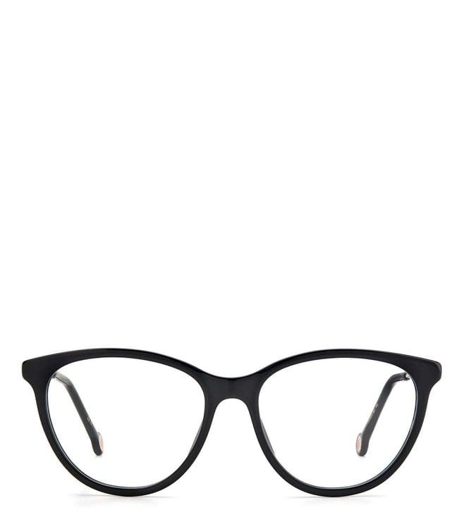 carolina herrera frmch00738075316 black cat eye eyewear frames for women