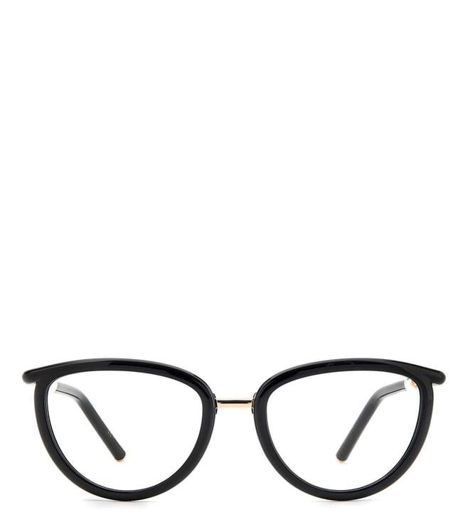 carolina herrera frmher00798075219 black cat eye eyewear frames for women