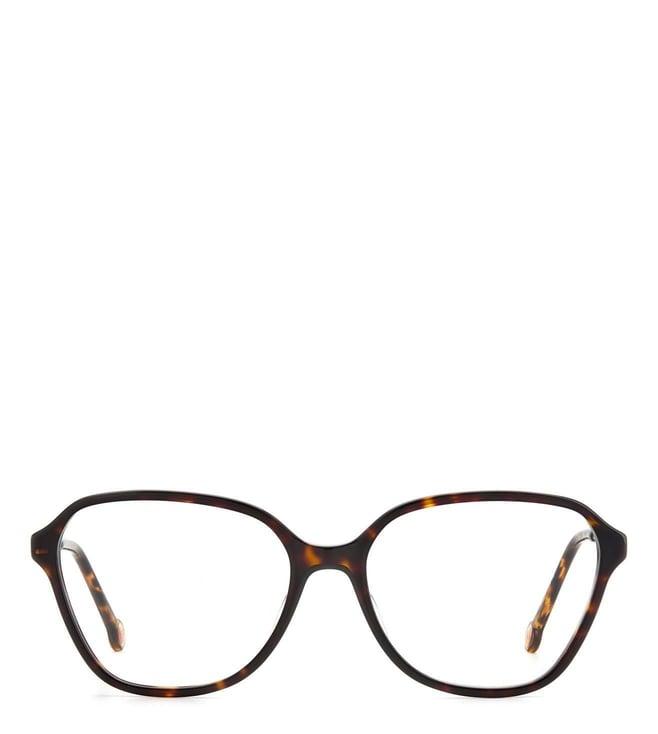 carolina herrera frmher01170865516 havana square eyewear frames for women