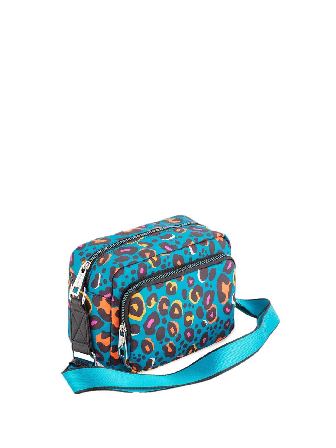 carpisa abstract printed structured sling bag