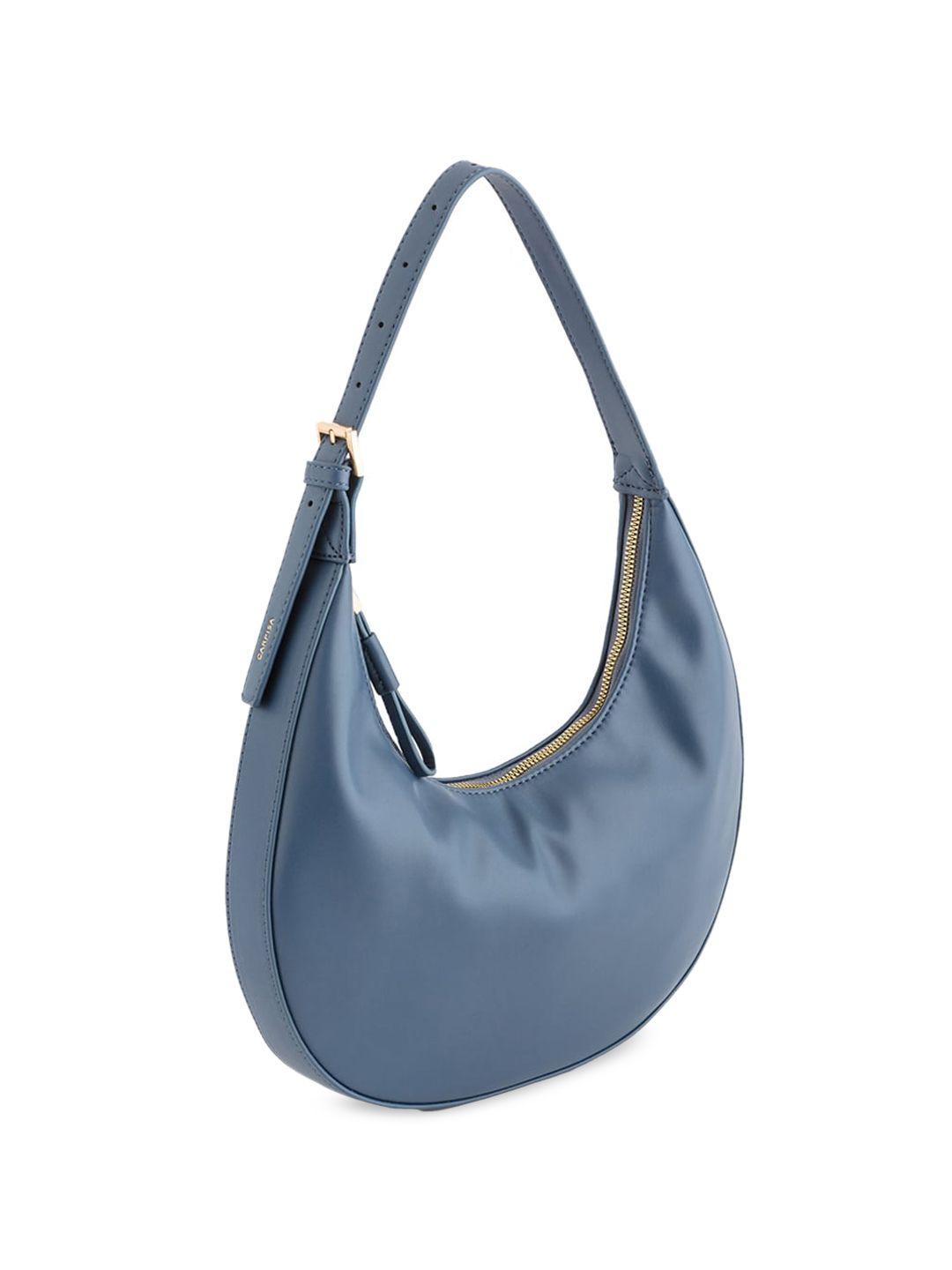 carpisa half moon leather hobo bag