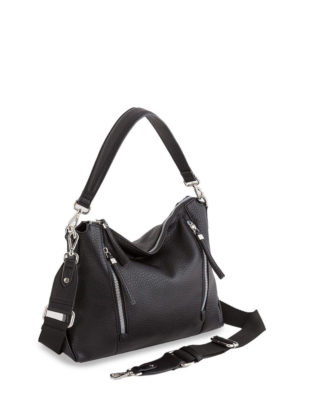 carpisa leather structured shoulder bag