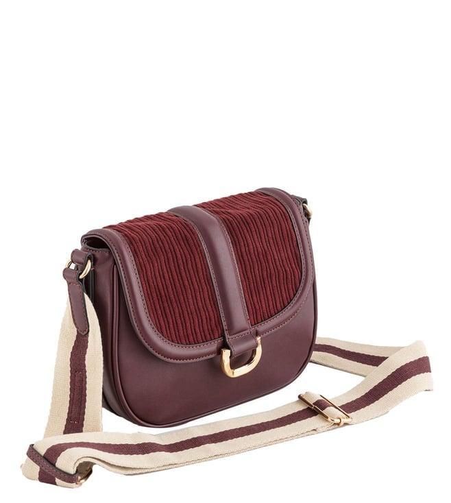 carpisa wine pattina small cross body bag