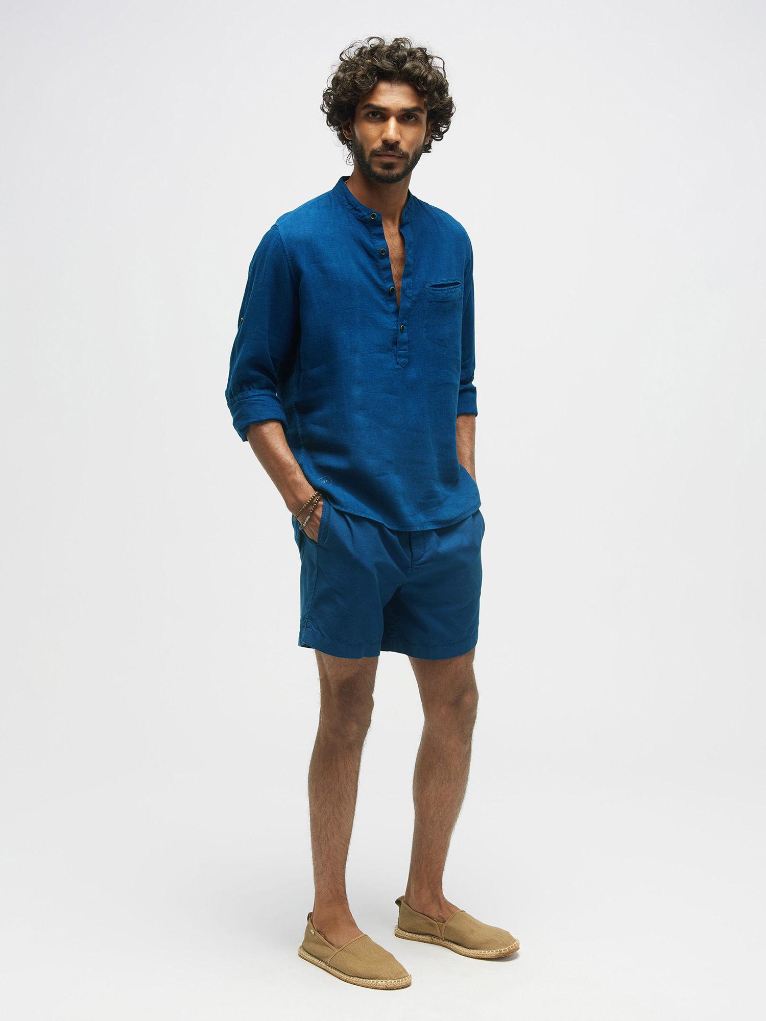 carpo blue casual shirt