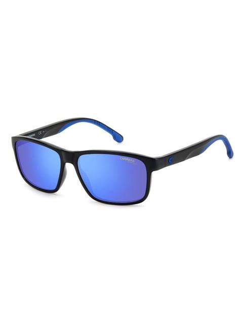 carrera blue rectangular uv protection sunglasses for boys