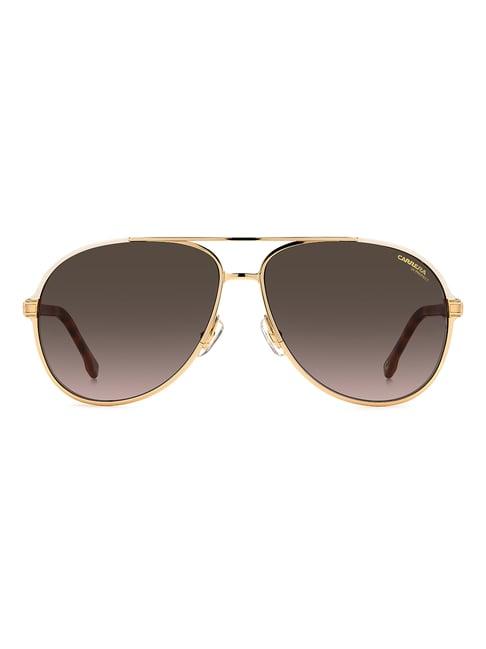 carrera brown pilot unisex sunglasses