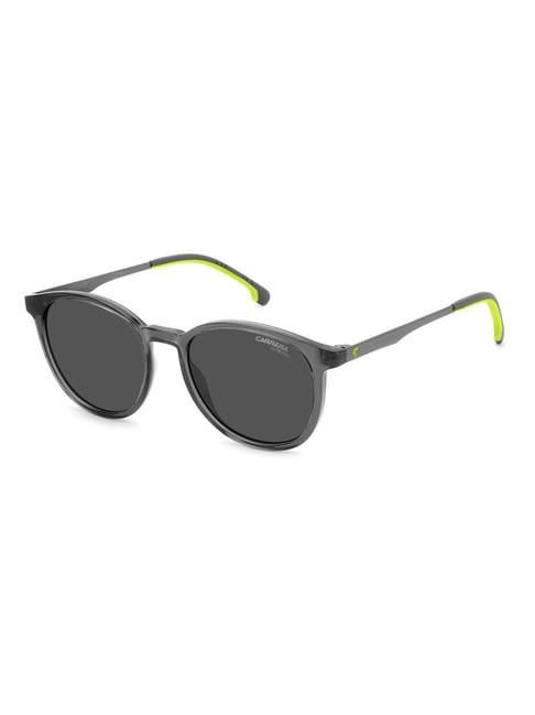 carrera grey round uv protection sunglasses for boys