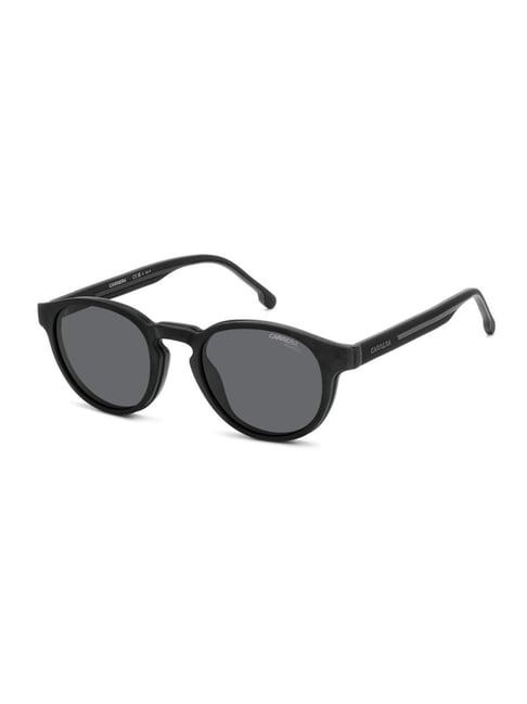 carrera grey round uv protection sunglasses for men